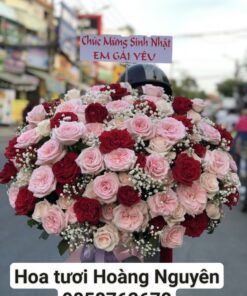 Giỏ Hoa Hồng Đẹp Thủ Đức GH-50